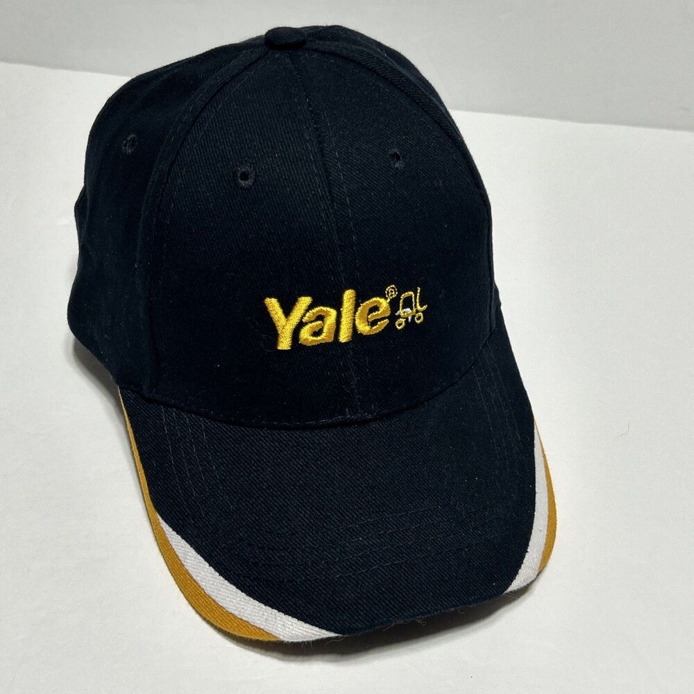 Yale the Performance Team Men's Hat Adjustable Ball Cap Baseball